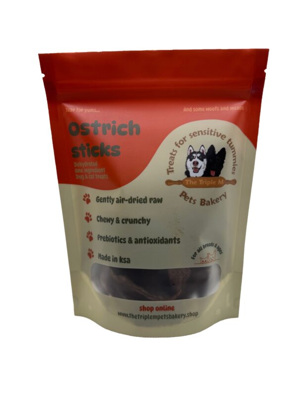 Dehydrated Ostrich Sticks